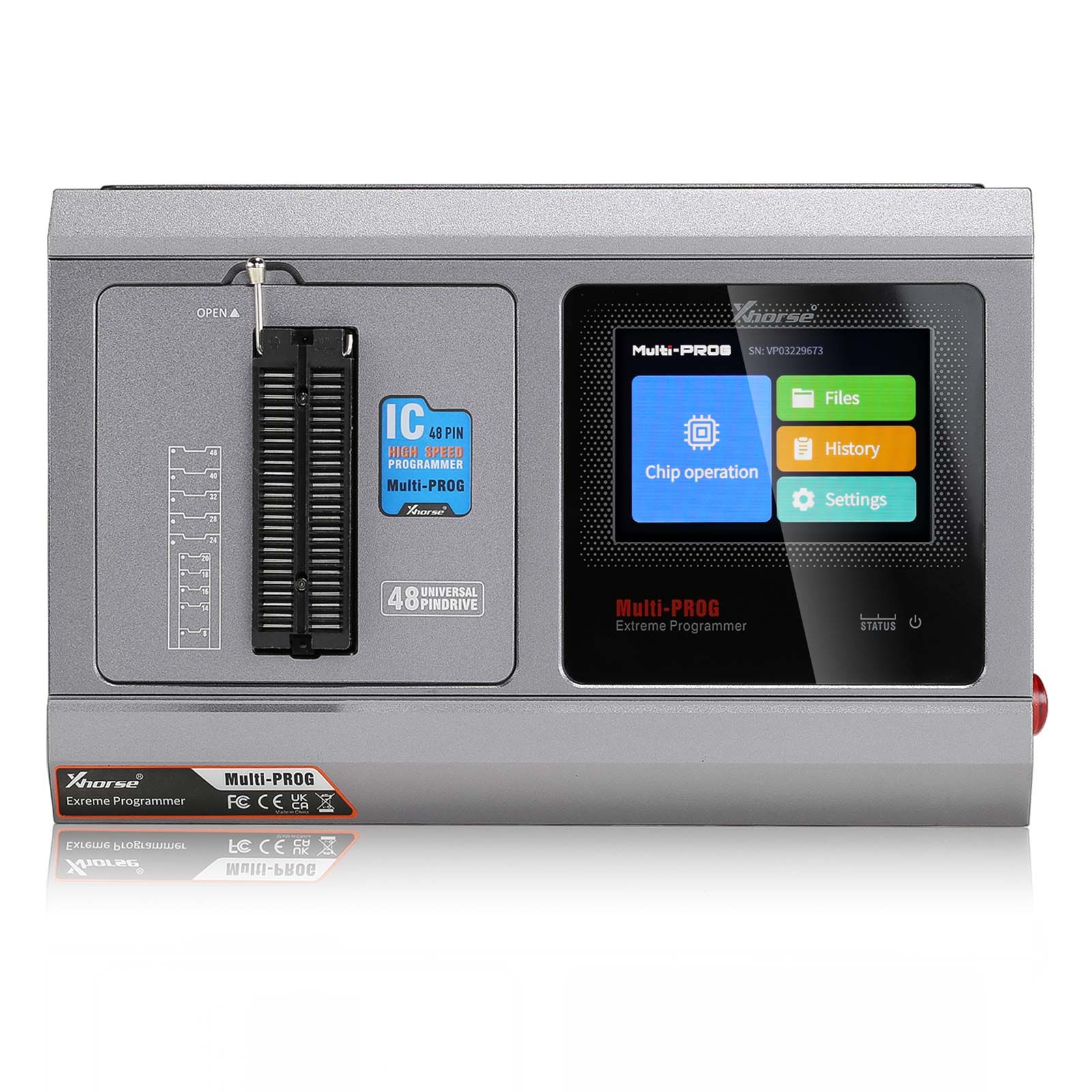 Xhorse Multi-PROG Multi Prog ECU TCU Programmer With GODIAG ECU GPT Boot AD and G-V ECU Cable For Read and write VAG Gearbox