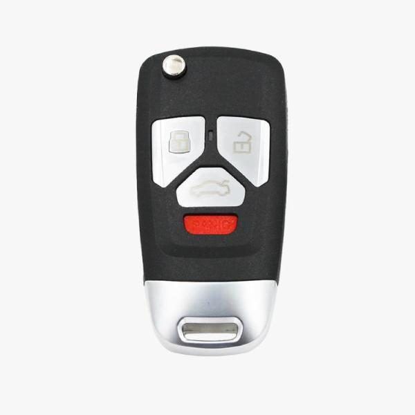 Xhorse VVDI Audi Typ Universal Remote Flip Key 4 Tasten Wireless PN XNAU02EN 5pcs /lot
