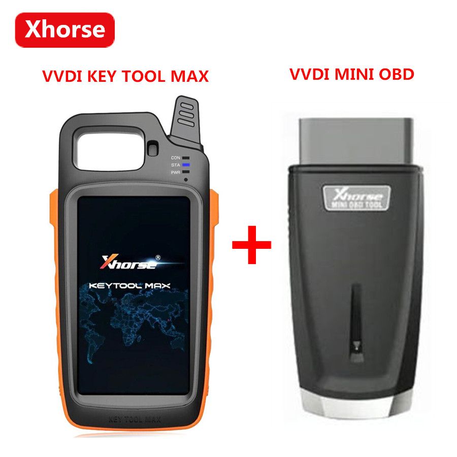 Xhorse VVDI Key Tool Max mit VVDI MINI OBD Tool Support Odometerkorrektur mit Bluetooth