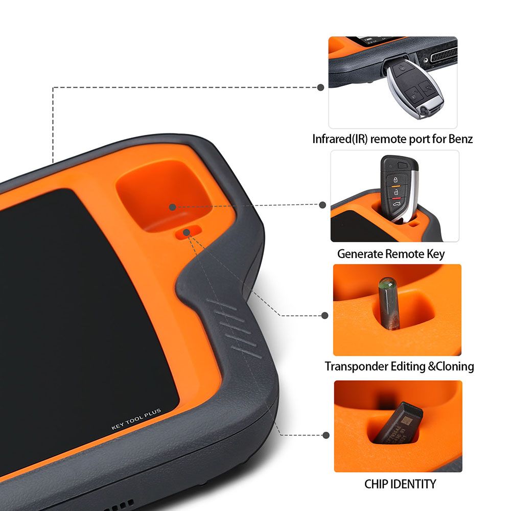 Xhorse VVDI Key Tool Plus Pad Global Advanced Full Version With VW MQB48-NEC35xx License, BMW Bench Read ISN and BMW Motorcycle License
