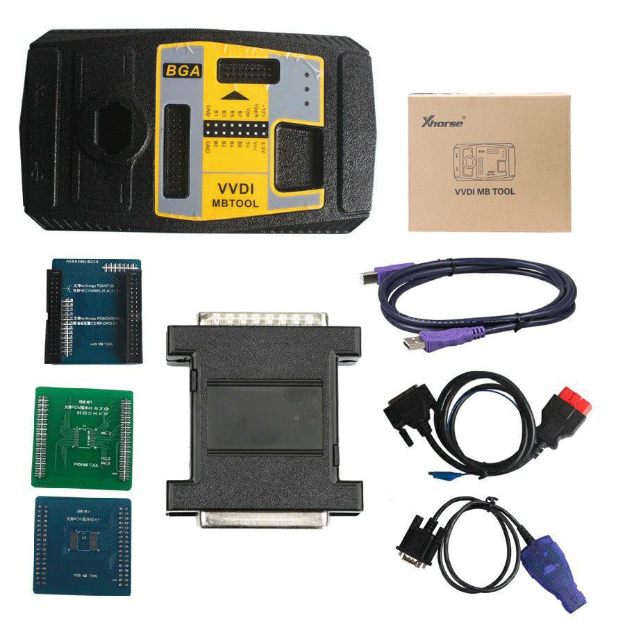 Original Xhorse VVDI MB BGA ToOL Benz Key Programmer Plus VVDI MB Tool Power Adapter für Data Acquisition