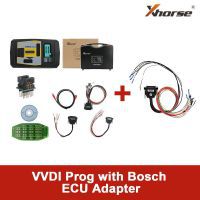 Original Xhorse VVDI Prog Programmer mit Bosch ECU Adapter Lesen Sie BMW ECU N20 N55 B38 ISN ohne Öffnung