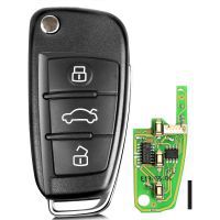 Xhorse Audi A6L Q7 Style Universal Remote Key 3 Tasten X003 für VVDI Key Tool 5pcs/lot