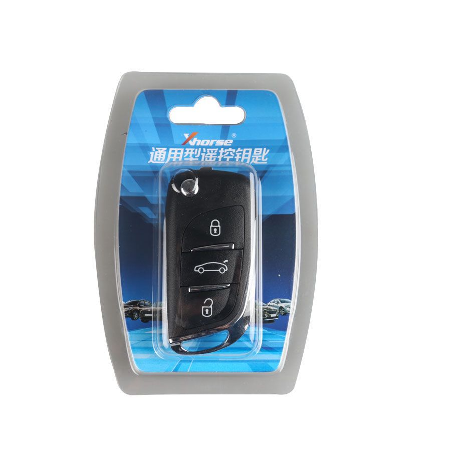 XHORSE VVDI2 DS Type Wireless Universal Remote Key 3 Buttons (Individuell verpackt) 5pcs/lot