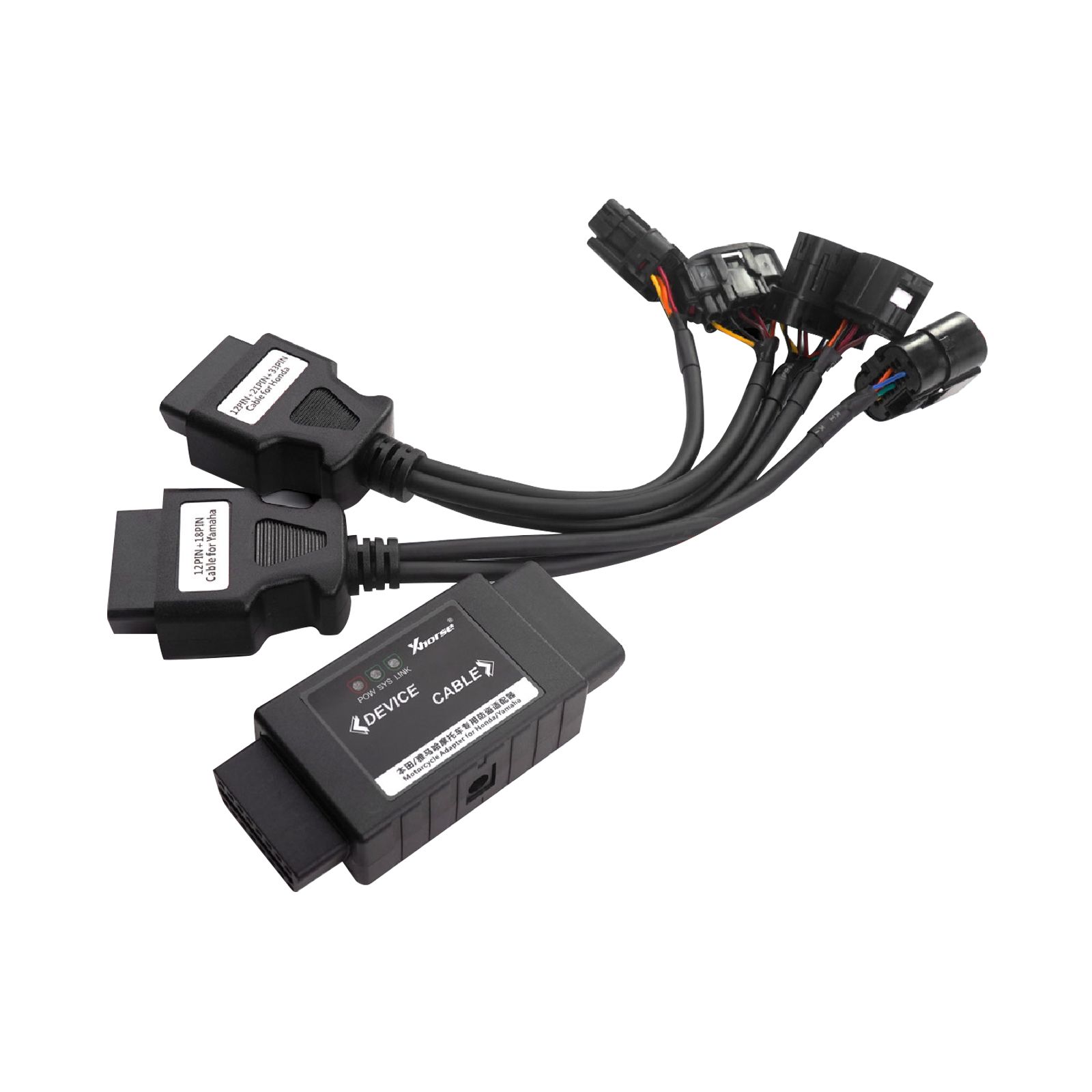 2025 New XHORSE XDKP92GL Motorcycle Adapter for HONDA/YAMAHA Works with Midi/ Key Tool Plus PAD/ Key Tool Max Pro