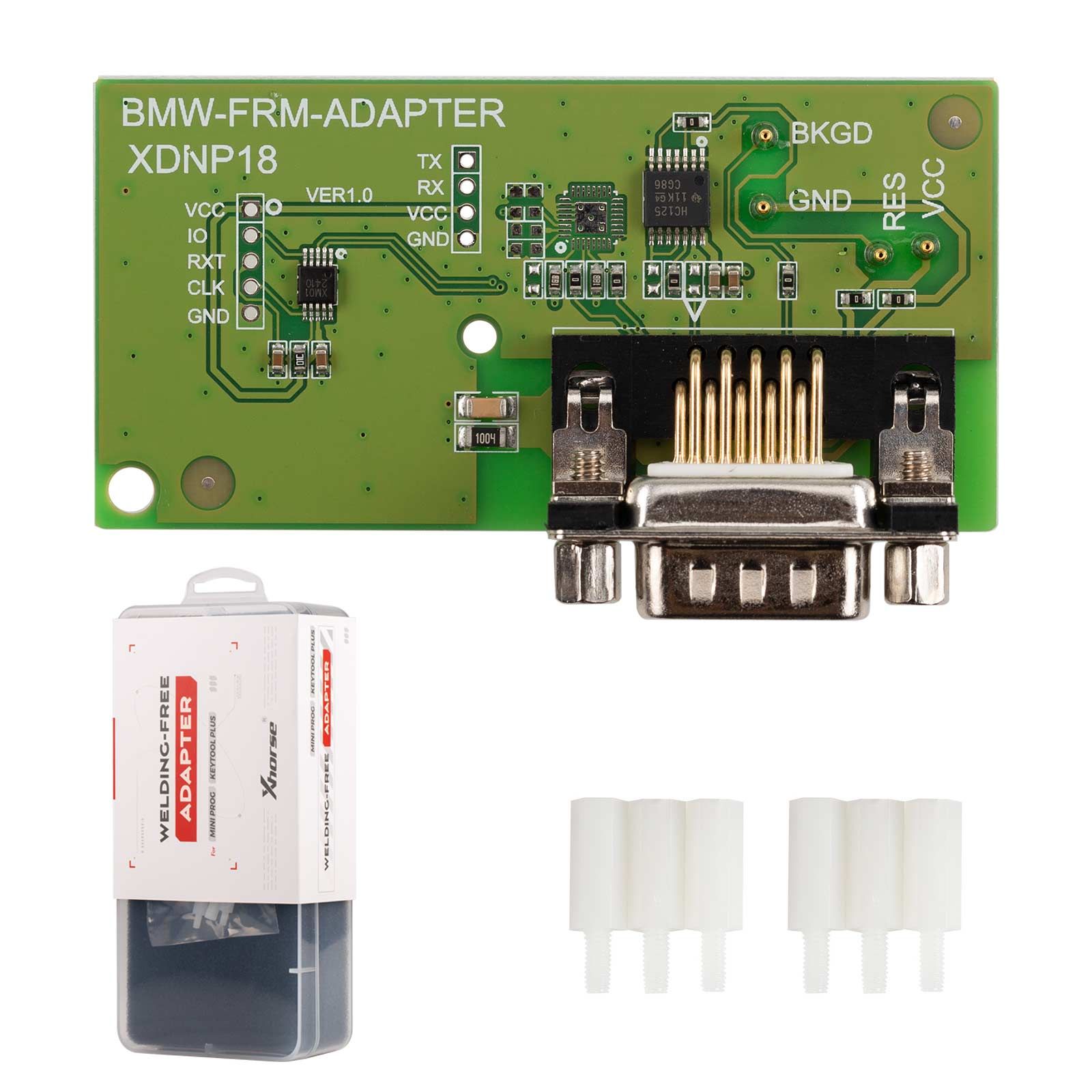 XHORSE XDNP18GL BMW E Chassis FRM Solder-Free Adapter Work with MINI PROG / Key Tool Pus/ VVDI PROG