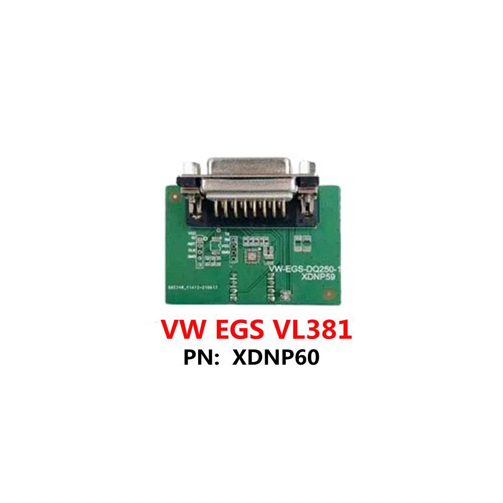 Xhorse VW EGS Adapter XDNP60GL VW EGS VL381 Adapter für MINI PROG und Key Tool Plus