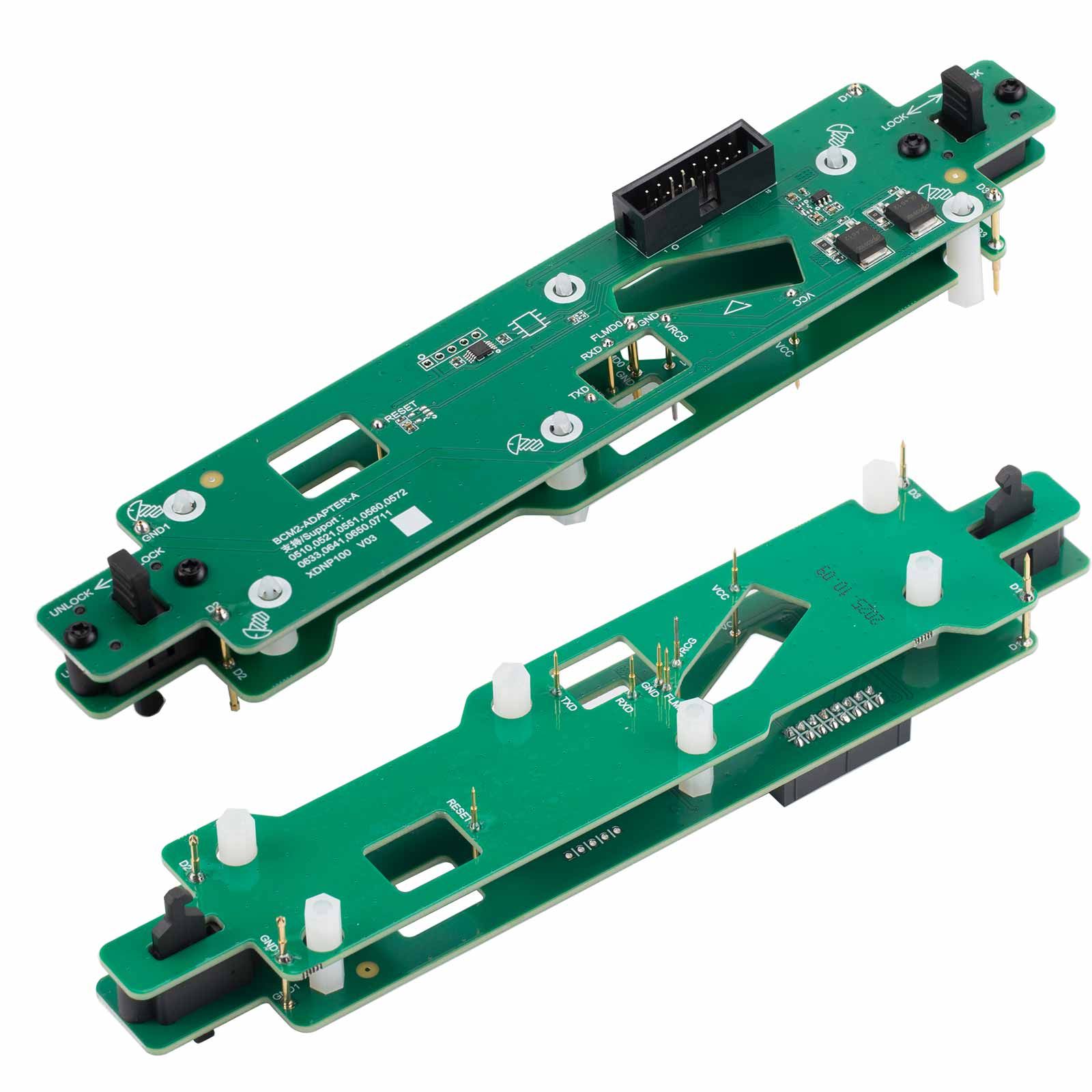 XHORSE XDNPA2GL Audi BCM2 Solder-free Adapter Second Generation for Audi All Key Lost & Add Key for VVDI Key Tool Plus, MULTI-PROG