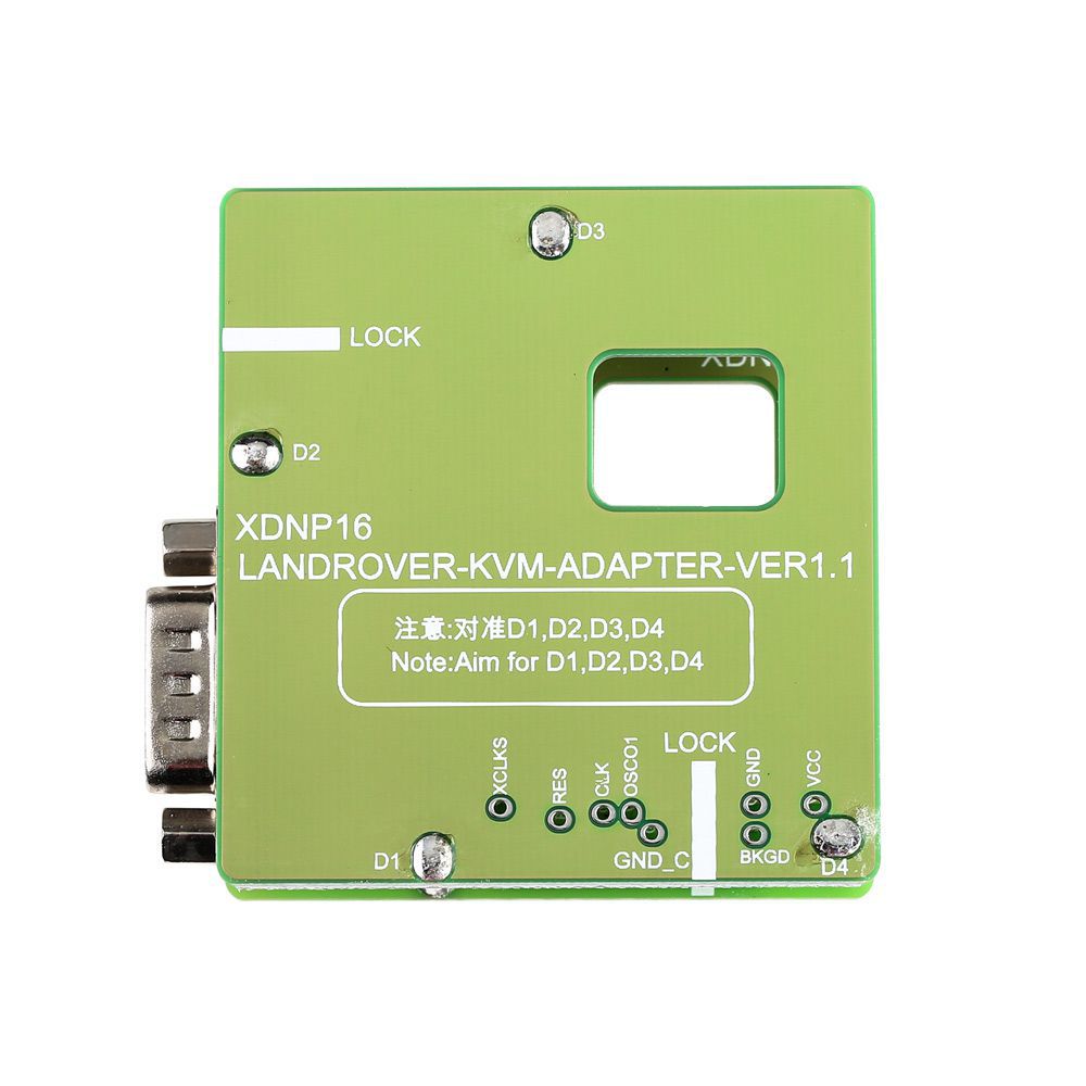 Xhorse XDNPP16 Adapter lötfrei für Landrover KVM Set Arbeiten mit VVDI Prog/MINI PROG und KEY TOOL PLUS