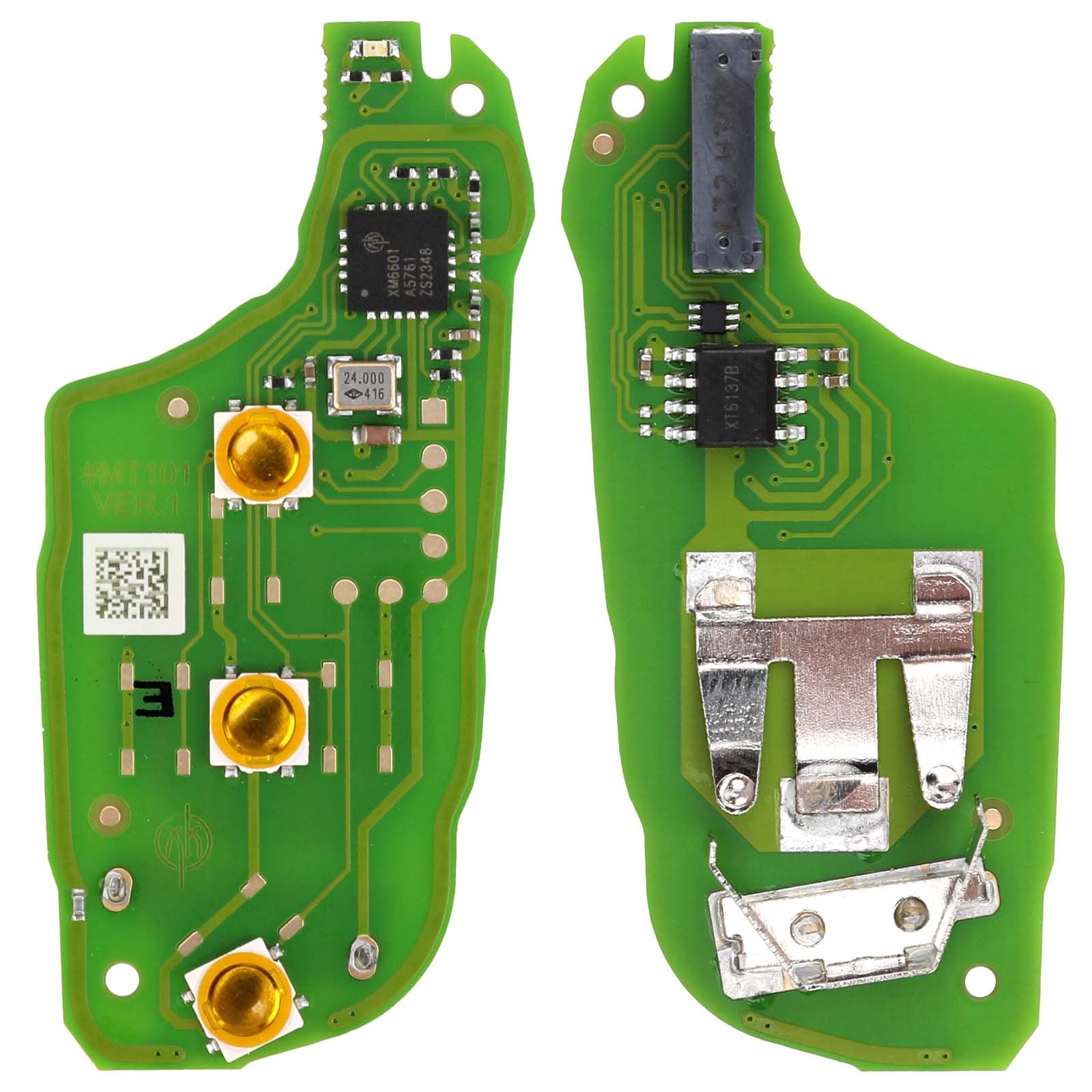 5pcs XHORSE XEPG00EN Super Remotes with XT27B Super Chip PCB Board with Smart Key Shell 3 Button