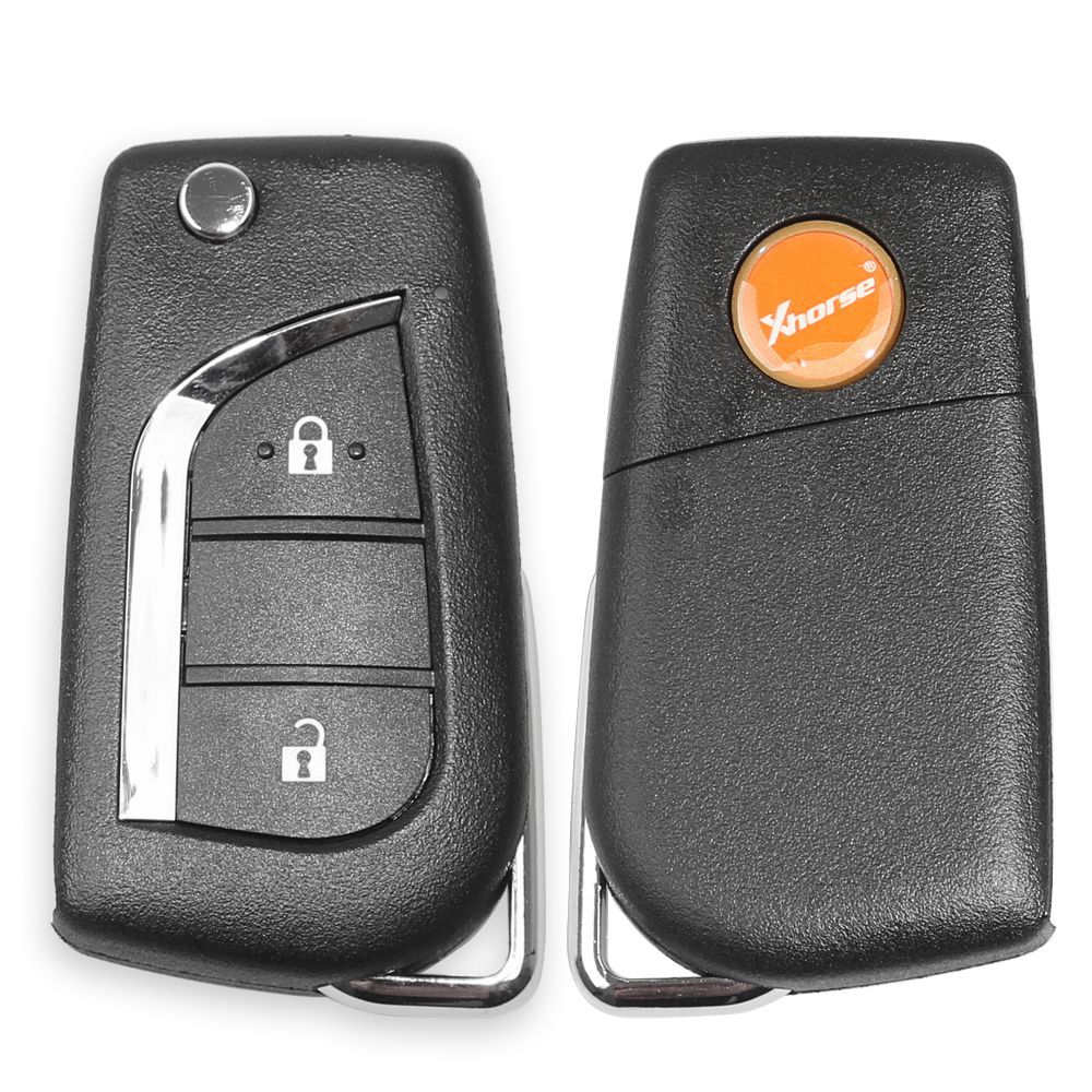 XHORSE XKTO01EN Universal Remote Key for Toyota 2 Buttons for VVDI Key Tool and VVDI2 (Englische Version) 5pcs/lot