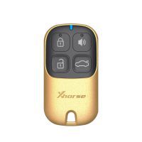 XHORSE XKXH02EN Universal Remote Key 4 Tasten Golden Style Englische Version für VVDI Key Tool 10pcs/lot