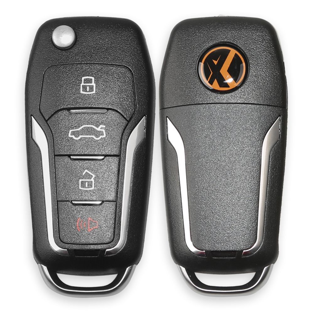 XHORSE XNFO01EN Universal Remote Key 4 Buttons Wireless For Ford (Englische Version) 5pcs/lot