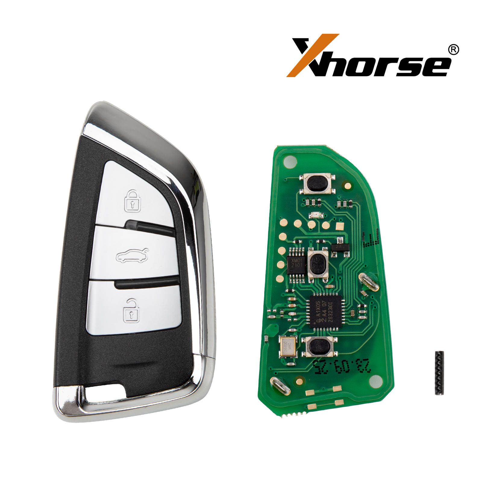 XHORSE XSDFX1EN 3 buttons Small Knife Style Universal Smart Key  5pcs/lot