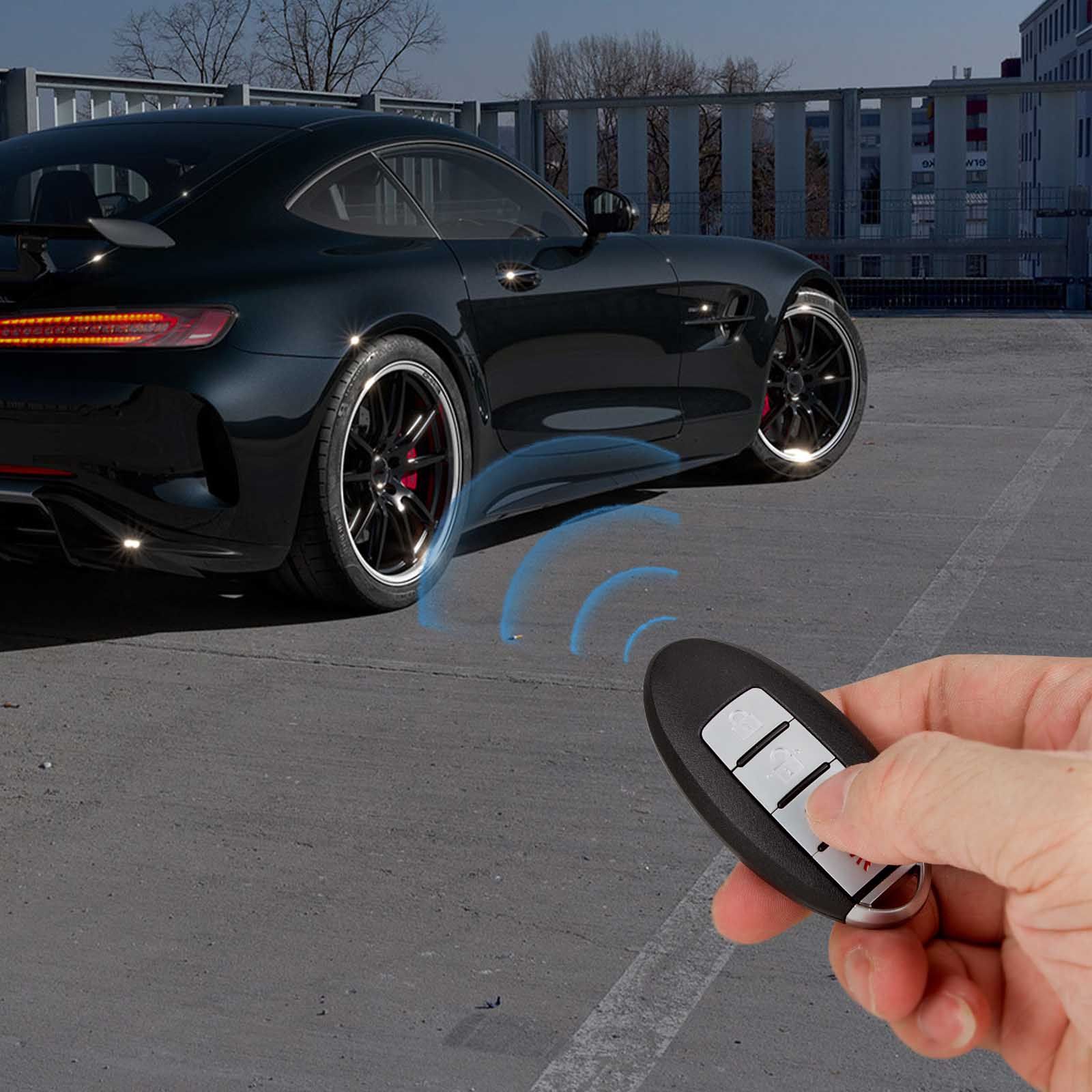 XHORSE XSNIS2EN Nissan Style 4 Buttons Universal Smart Remote Key 5pcs/lot