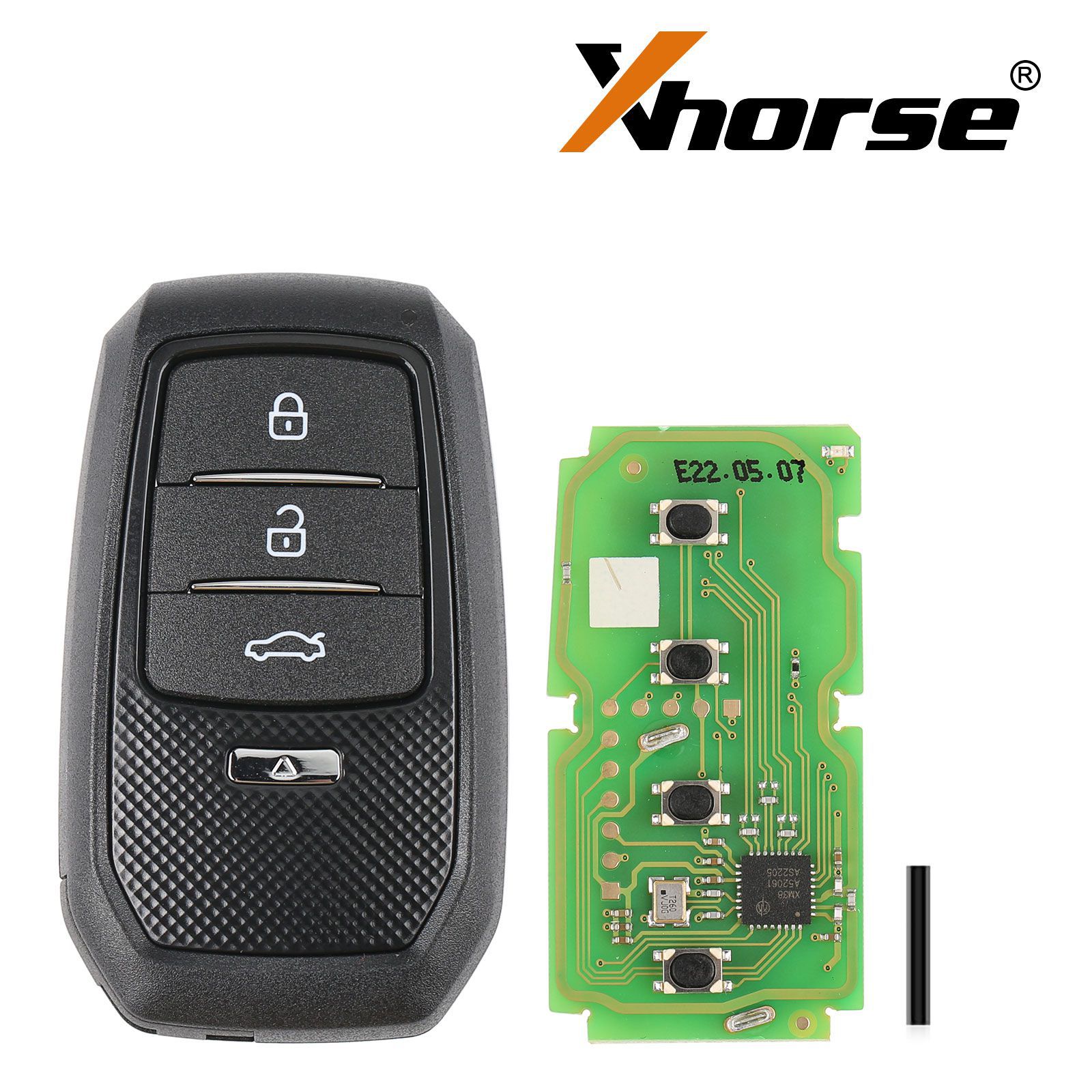 2023 Newest 5pcs Xhorse XSTO01EN FENG.T Univeral TOY.T Smart Key for Toyota XM38 Support 4D 8A 4A All in One