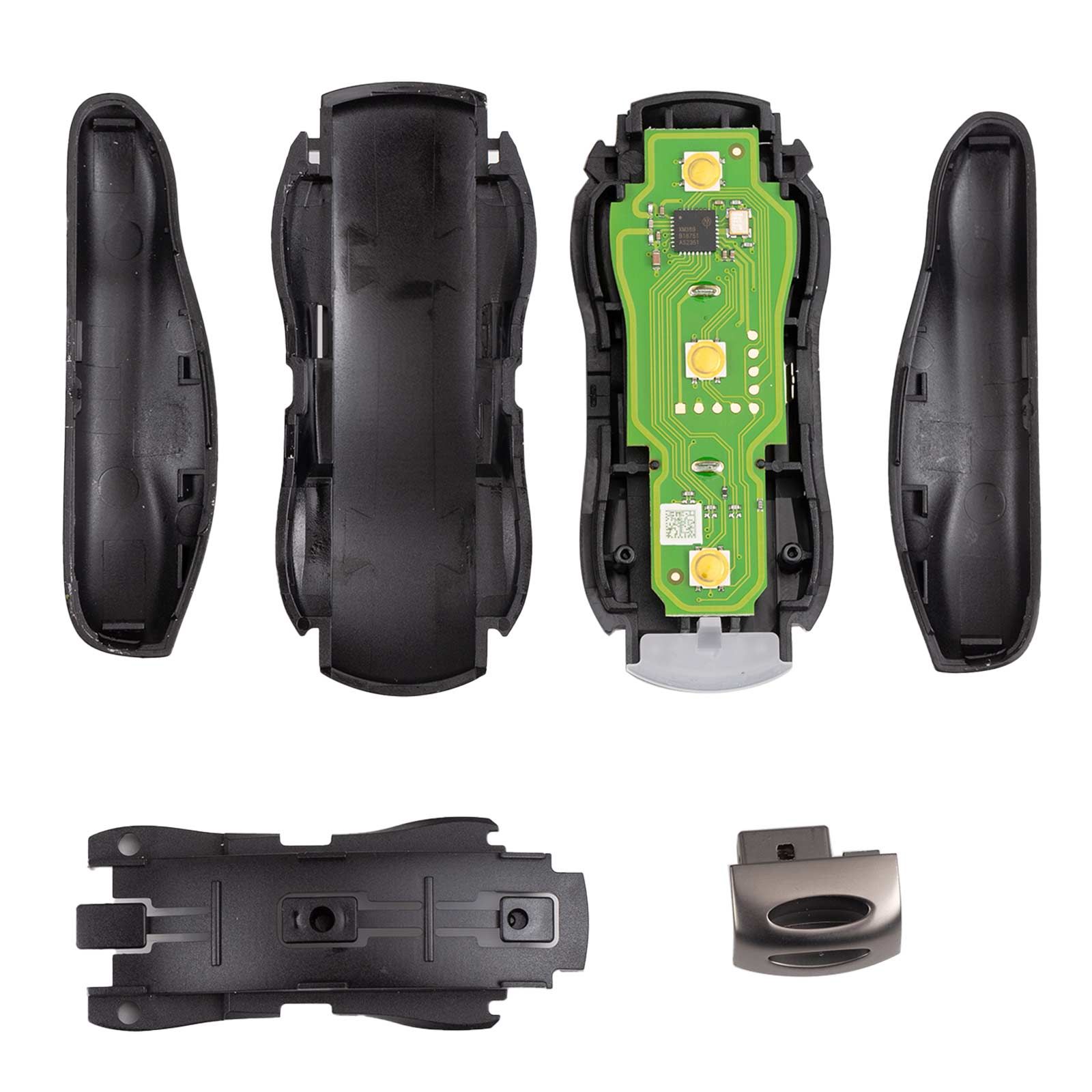 XHORSE XSSC21EN  XM38 TOY.T Univesal Smart Key Supercar Style Glossy Black Color 5pcs/lot