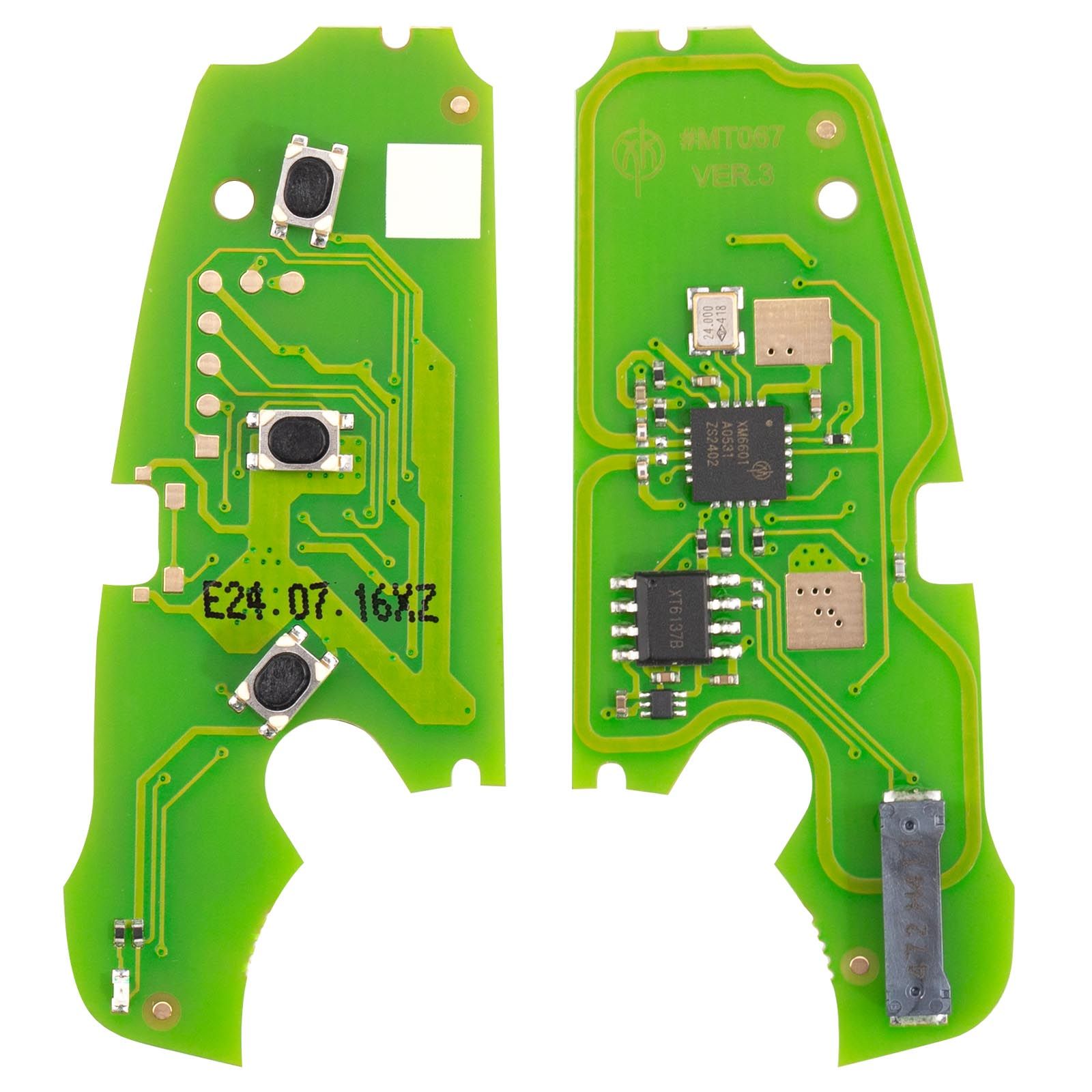 2025 XHORSE XZADM1EN XZ Series AU.D MQB48 Special PCB Board for Audi Models 3 Buttons 5pcs/lot