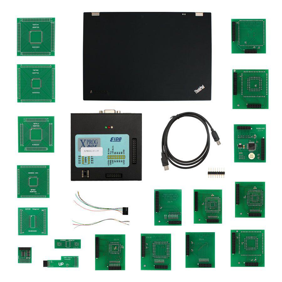 XPROG -M V5.5 X -PROG M BOX V5.55 ECU Programmierer mit T420 Laptop +500GB HDD USB Dongle Speziell für BMW CAS4 Decryption
