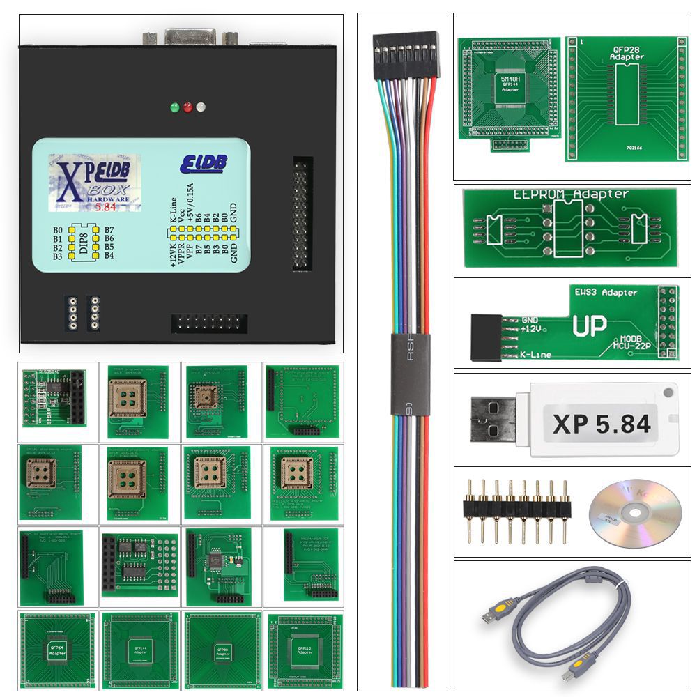 XPROG-M X-PROG Box ECU Programmierer XPROG-M V5.84 mit USB Dongle