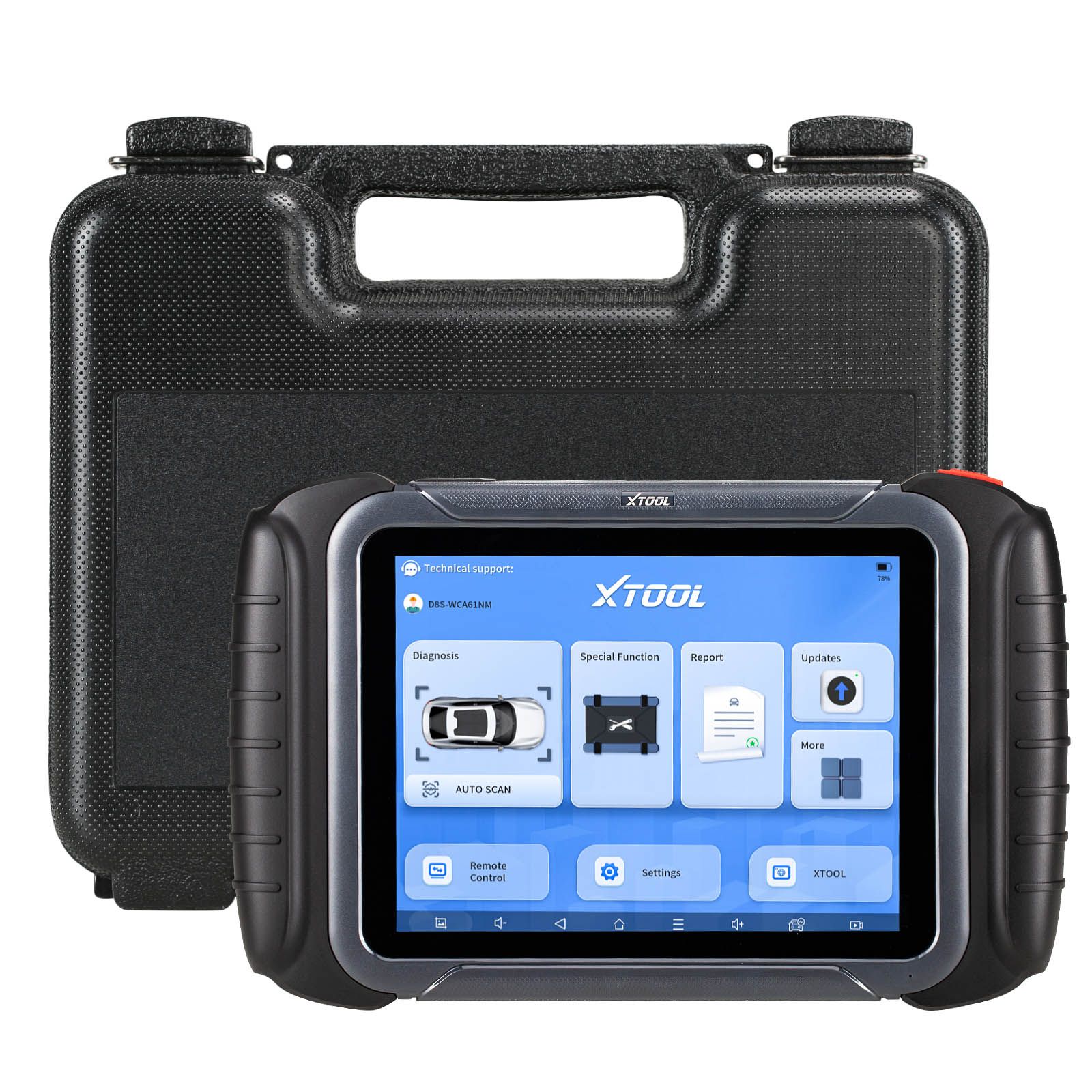 2025 XTOOL D8S Bi-Directional Diagnostic Scan Tool CAN FD & DoIP, ECU Coding, Topology, Key Programming, Full Diagnostics, Upgraded Ver. of D8
