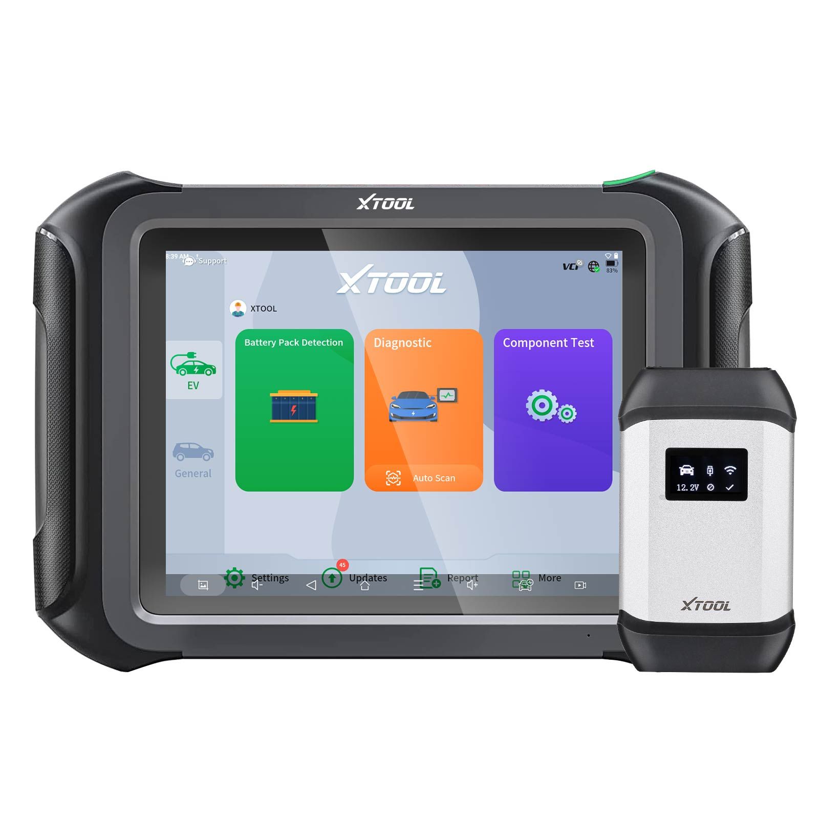 XTOOL D9 EV Electric Vehicles Diagnostic Tablet Support DoIP and CAN-FD For Tesla For BYD With Battery Pack Detection