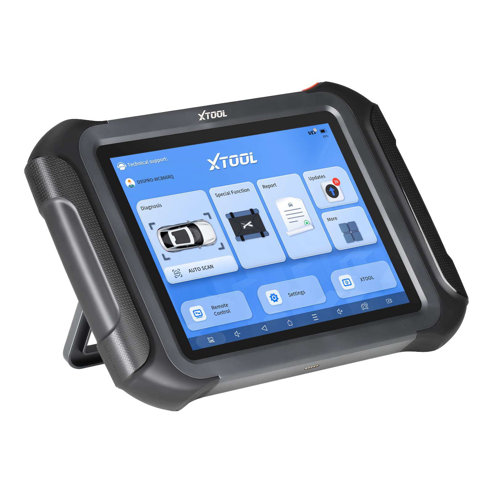2023 XTOOL D9S Pro Wifi Verbindung Auto Diagnose Scanner Unterstützung ECU Coding Topologie Mapping Key Programmierung 42 Service Funktionen CAN FD DoIP