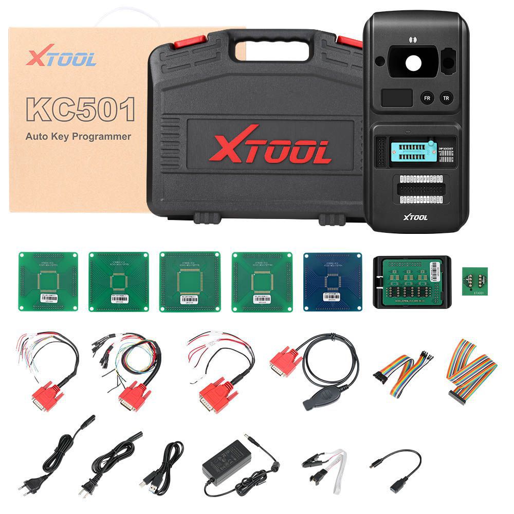 XTOOL KC501 Autoschlüssel Programmierer Arbeiten mit X100 PAD3