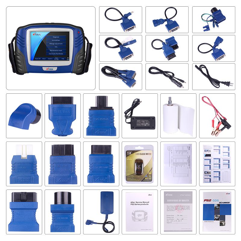 XTOOL PS2 GDS Benzin Bluetooth Diagnostic Tool