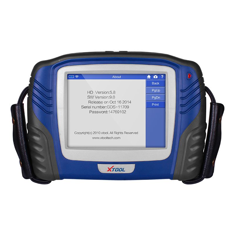 Neues veröffentlichtes XTOOL PS2 GDS Benzin Bluetooth Diagnostic Tool mit Touch Screen Update Online