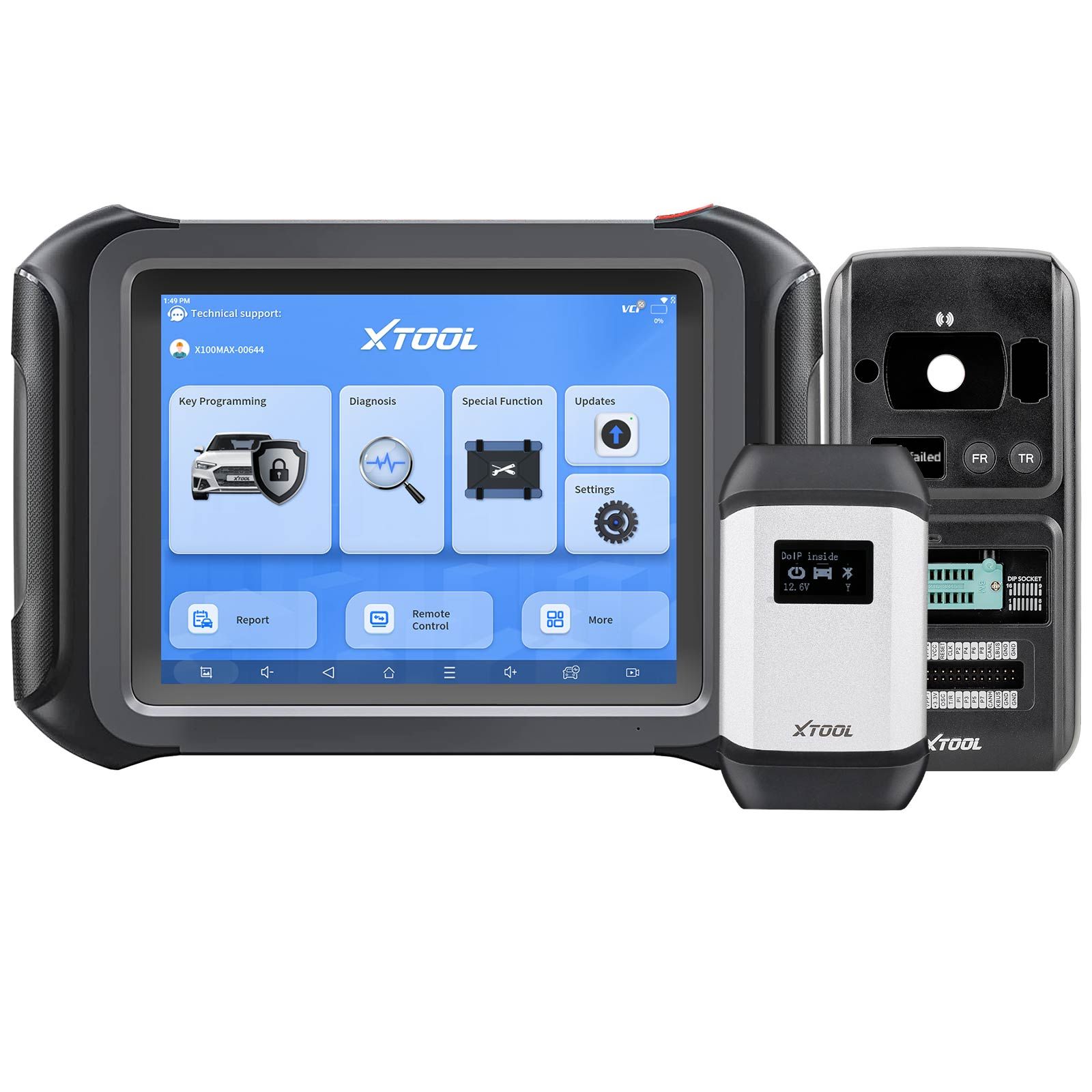 2025 XTOOL X100 MAX Auto Key Programmer IMMO Elite Diagnostic Tools With KC501 ECU Coding Full Bidirectional Control Update of X100 PAD3