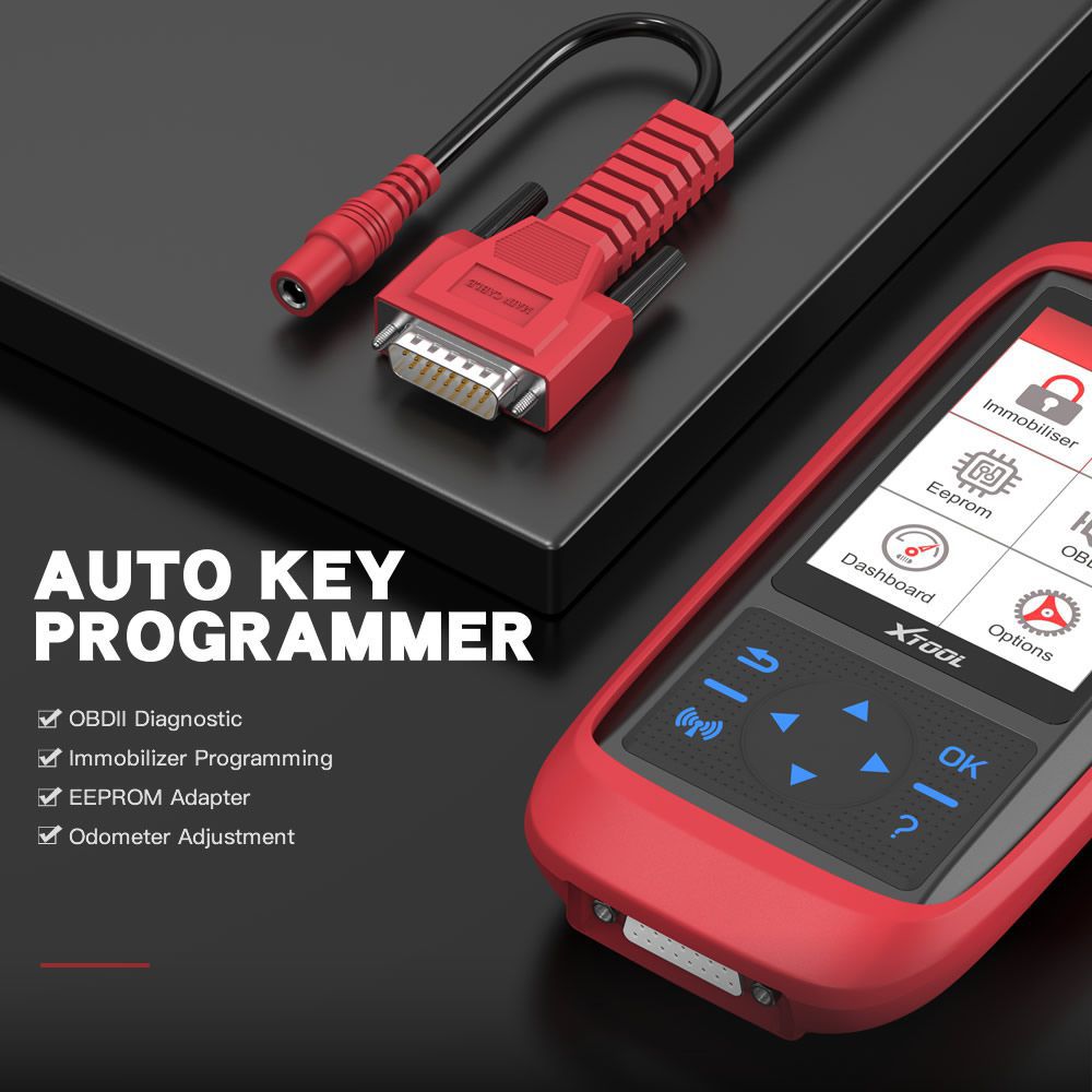 XTOOL X100 Pro2 Auto Key Programmer mit EEPROM Adapterunterstützung Mileage Adjustment