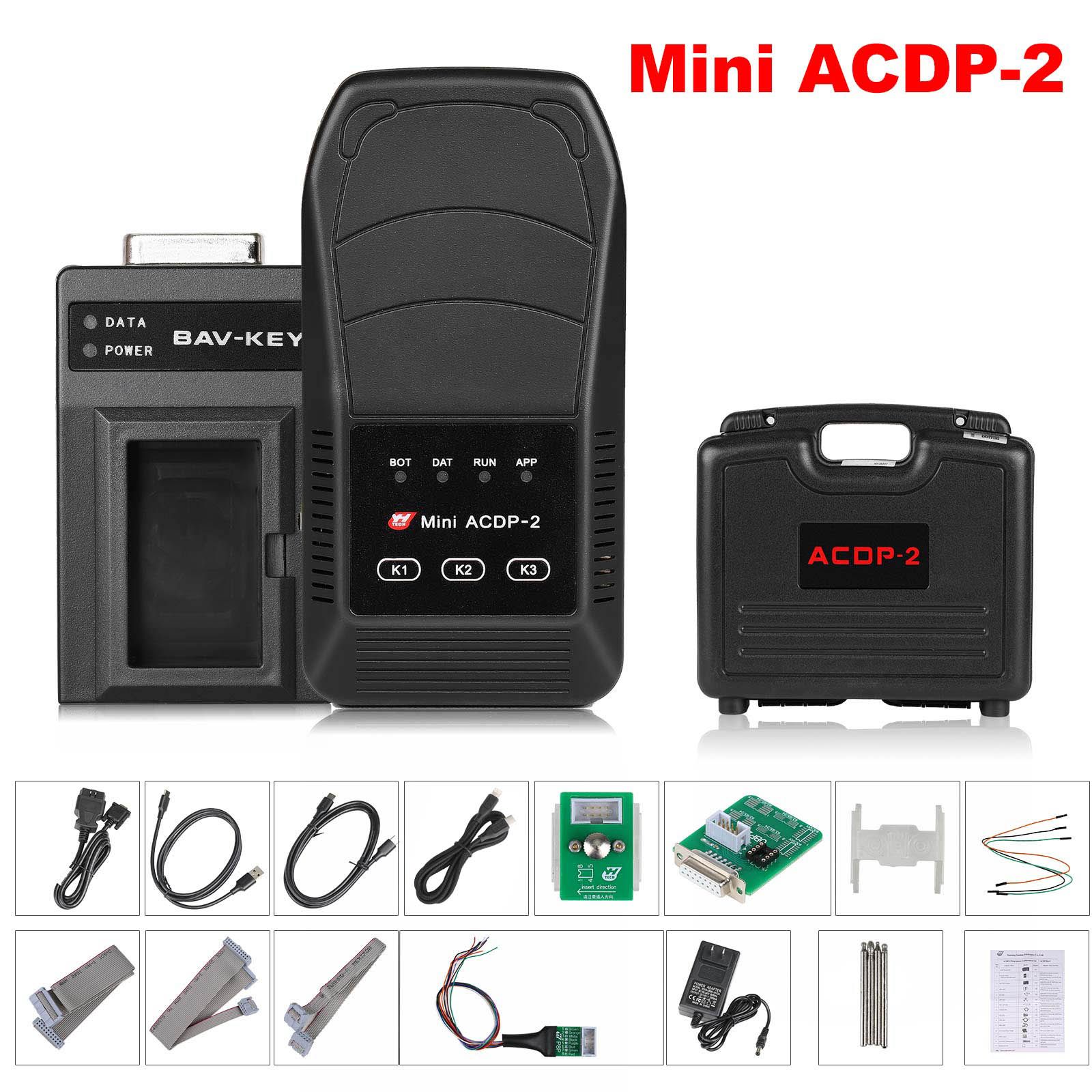 2025 Yanhua ACDP-2 BMW IMMO Package with Module 1/2/3/31/38 + License + BDC2 Platform + B48/N20/N55/B38 Bench Interface Board + BDC3 BCP Board