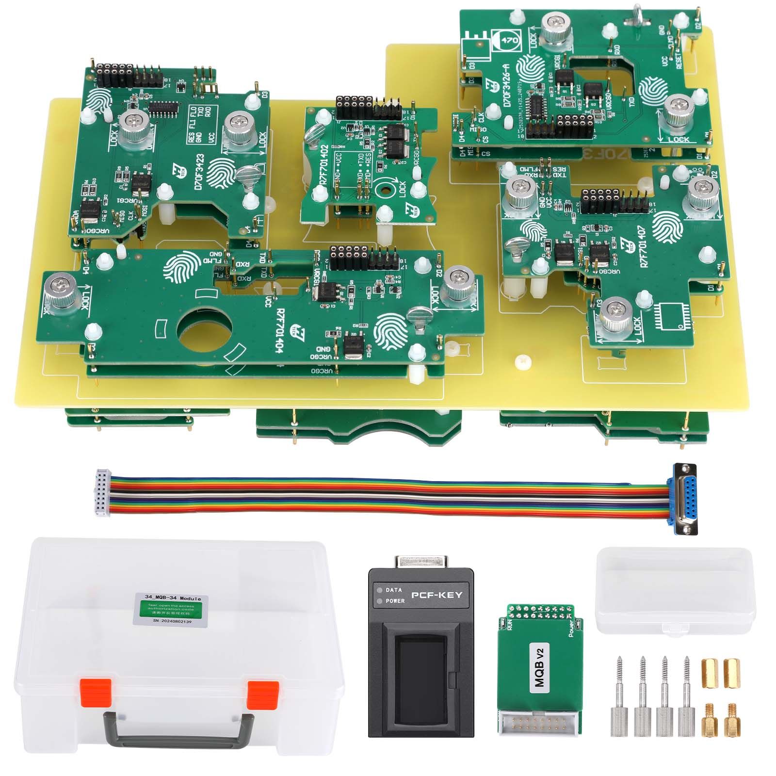 Yanhua ACDP-2 VW/Audi BCM2/MQB Package with Module 29/33/34 for Audi Gen5 BCM2/VW 4th 5th/MQB48 5A/MQB RH850 5A 5C IMMO and Mileage Correction