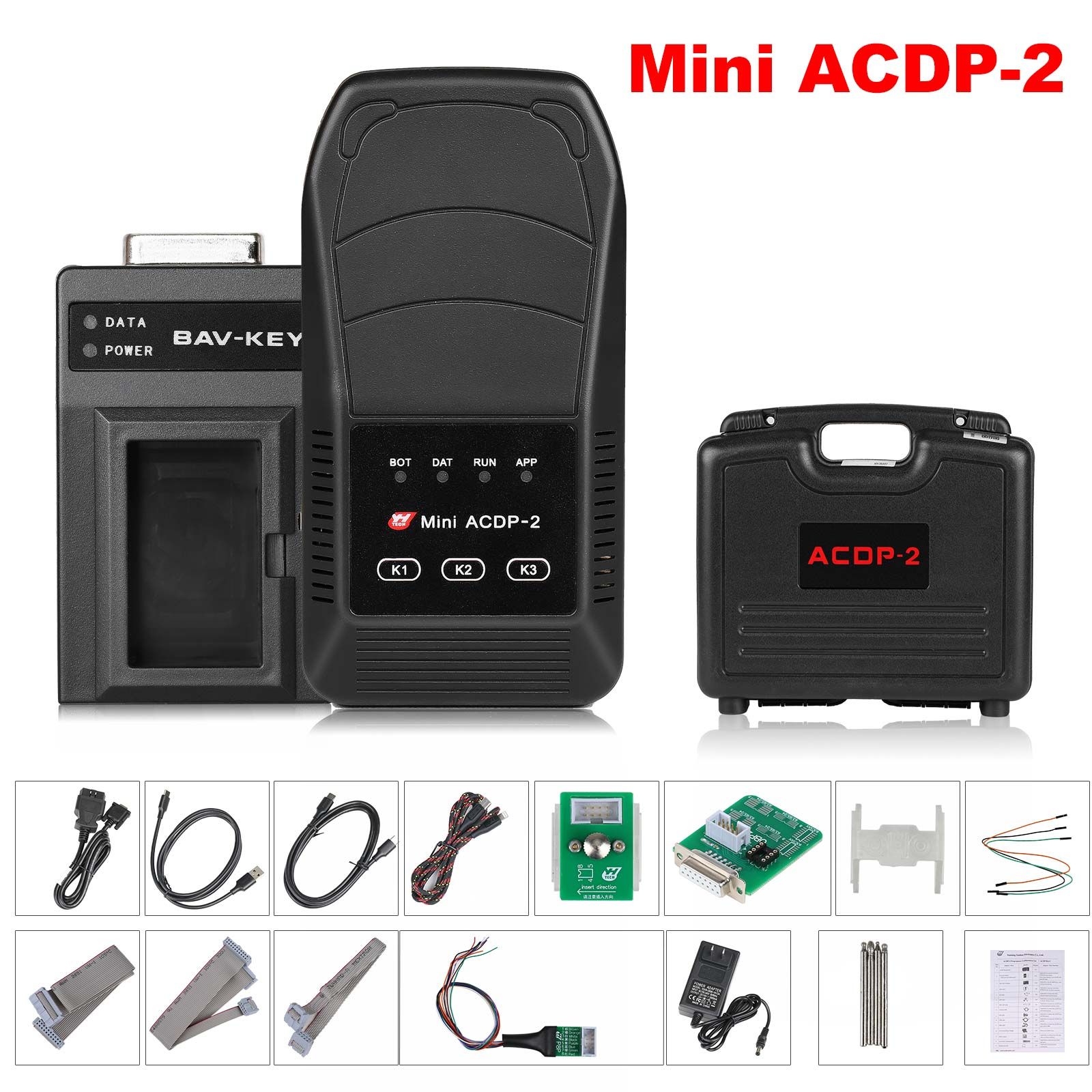 Yanhua ACDP-2 VW/Audi TCU/ODO Mileage Package with Module 21/25/30/33/34 for VW/Audi Gearbox and Cluster Mileage