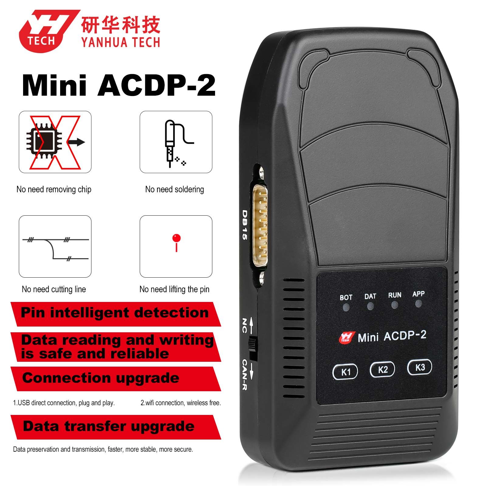 Yanhua ACDP-2 VW MQB48/49 5A 5C Package with Module 34 for MQB RH850 5A IMMO Key Programming & 5C KM Cluster Correction