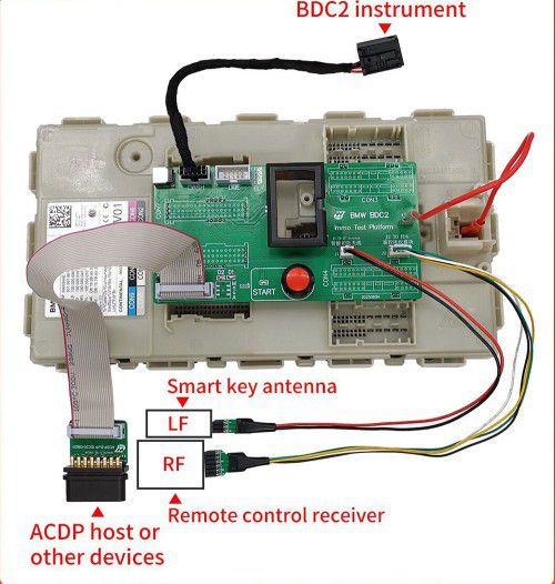 2025 Yanhua BMW BDC2 Keys Learning Bench Platform with AKL License A504 Work with Module38 For BMW G Series BDC2 All Key Lost