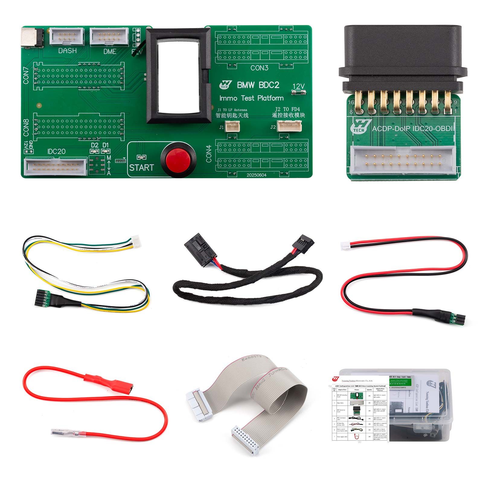 Yanhua BMW BDC2 Keys Learning Bench Platform Plus LF Smart Key Antenna Remote Control Receiver (434MHZ) Second-hand Dismantled Car Parts