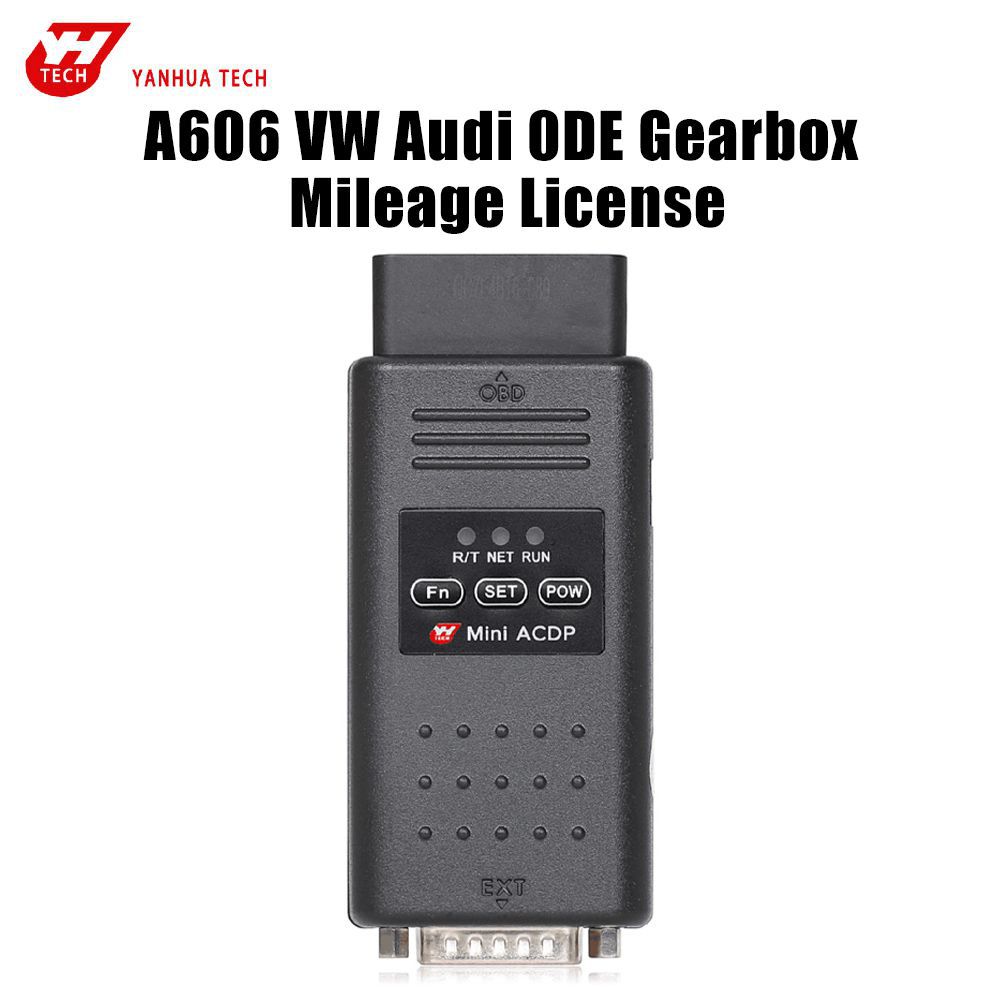 A606 Lizenz für VW Audi 0DE Getriebekilometer Arbeiten mit Yanhua Mini ACDP Modul 13/19