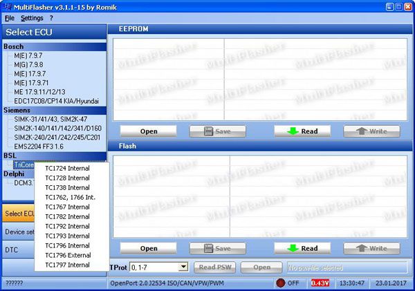 MultiFlasher ECU Chip Tuning Software für Hyundai Kia2
