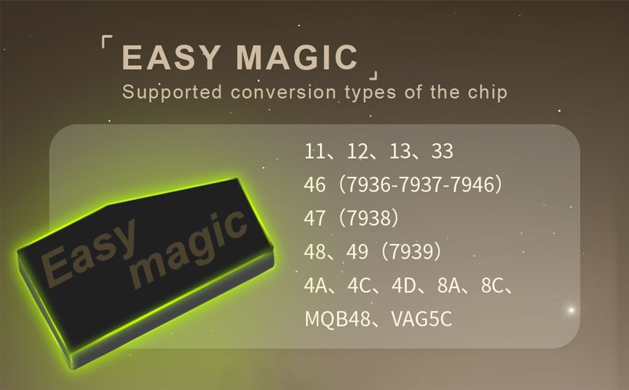 2M2 Easy Magic Chip 10pcs/lot Arbeit für 2M2 TANK Easy Clone Machine