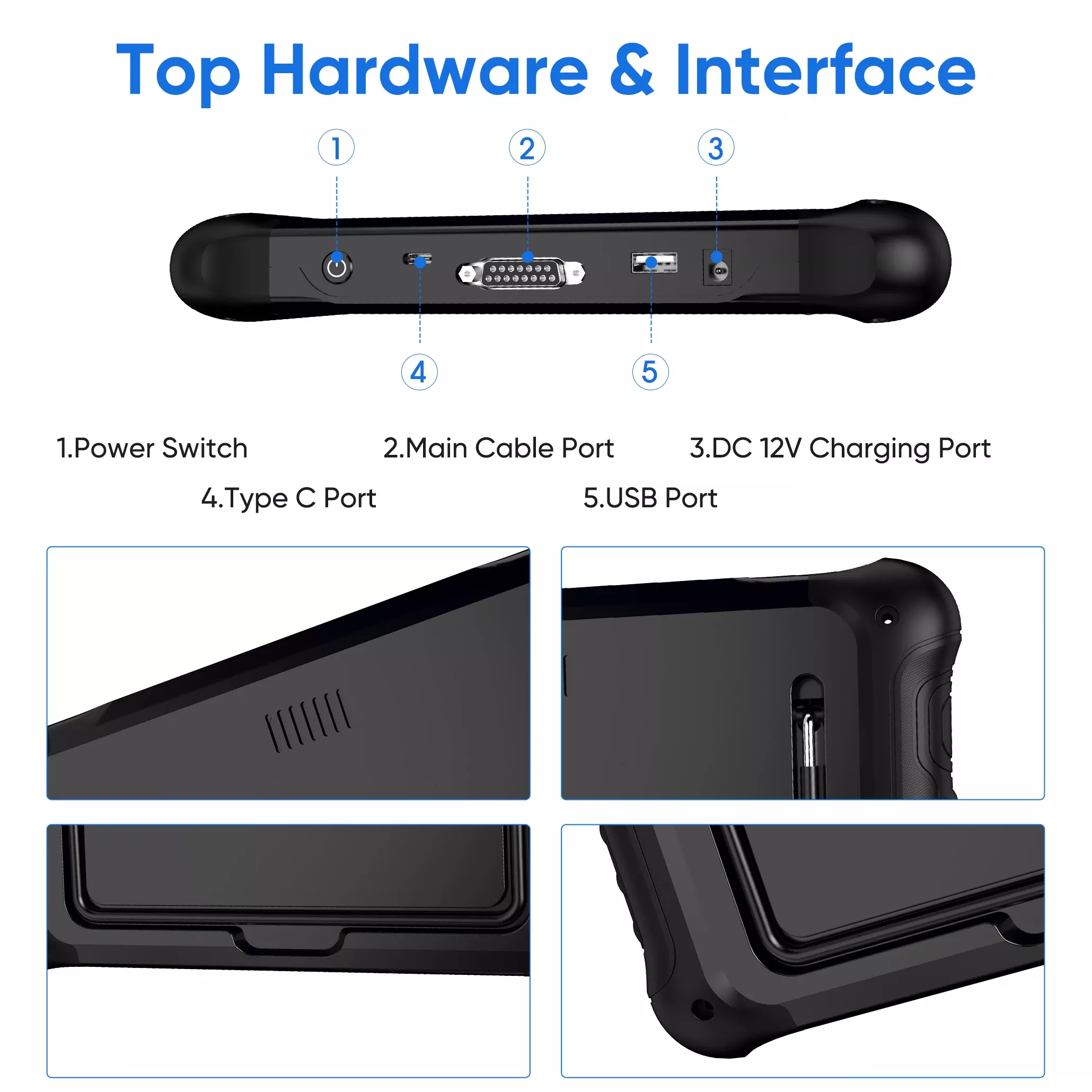 ANCEL MT700 OBD2 Motorrad Scanner