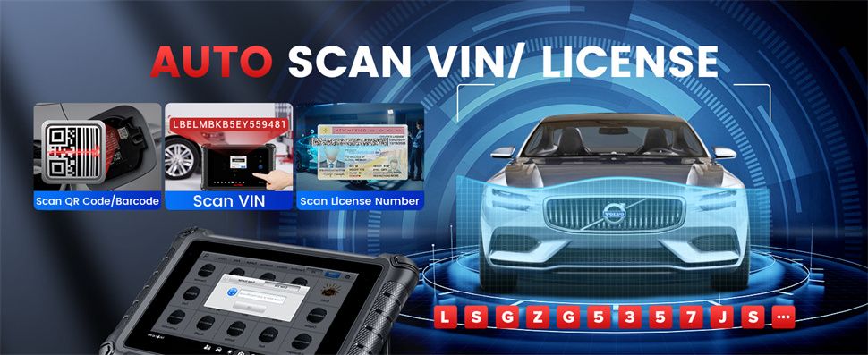 Autel MaxiCheck MX900 OBD2 Alle Systemdiagnose-Scanner, Bi-Directional-Steuerung, DoIP/CAN FD, Lesen/Löschen Code, 40+ Service, Upgrade von MK808/MX808