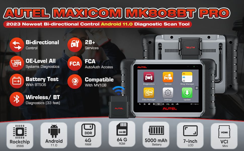 Autel MaxiCOM MK808BT PRO