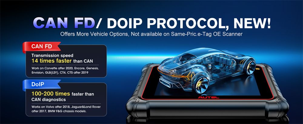 Autel MaxiCOM MK900TS MK900-TS Drahtlose TPMS Diagnostik 