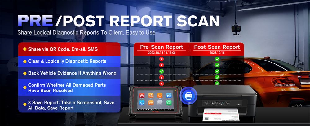 Autel MaxiCOM MK900TS MK900-TS Drahtlose TPMS Diagnostik 