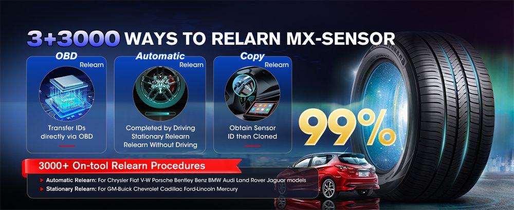 Autel MaxiCOM MK900TS MK900-TS Drahtlose TPMS Diagnostik 