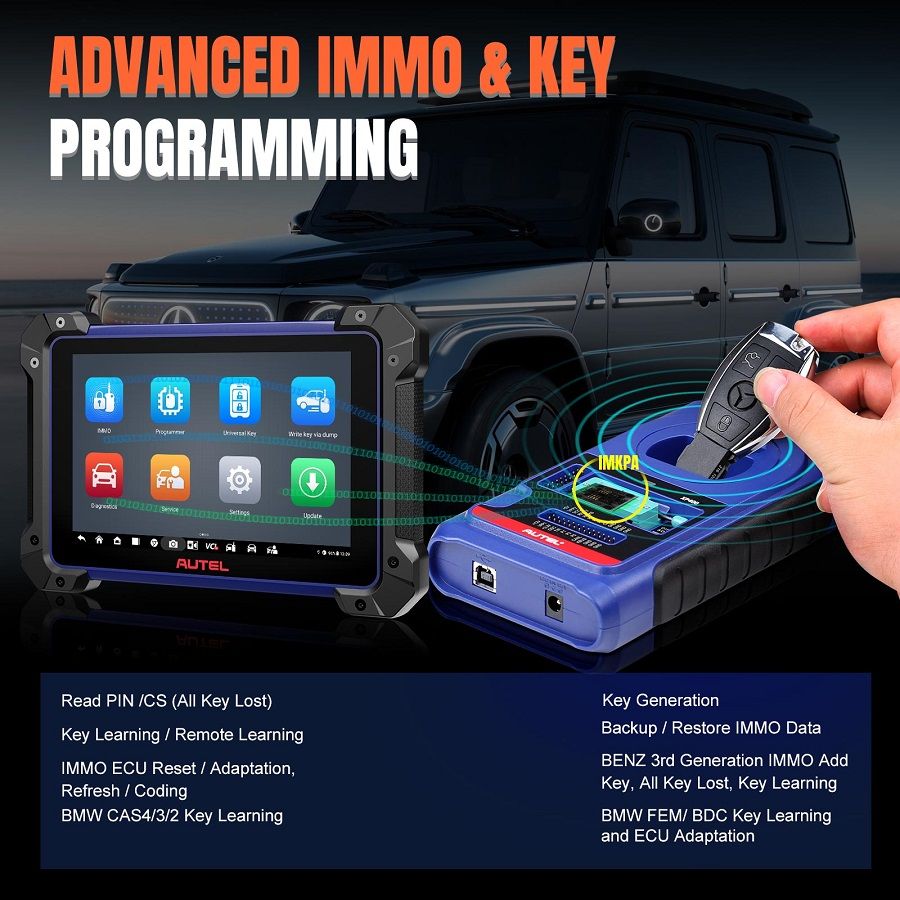 2025 Autel MaxiIM IM608 PRO II (IM608S II/IM608 II) Auto