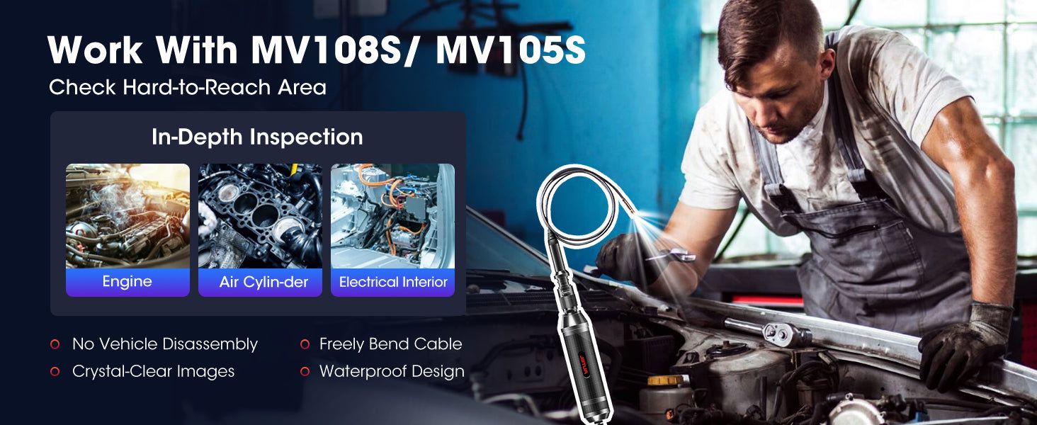 Autel MaxiPRO MP900 Arbeiten mit Autel MV108S