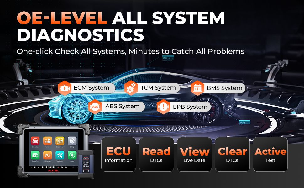 Autel MaxiSys Elite II Pro Automotive Vollsystem Diagnosewerkzeug